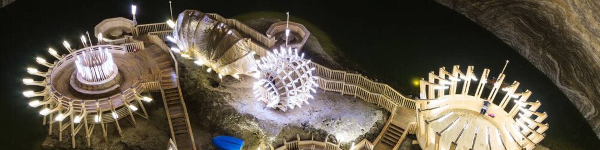 Salt Mine Salina Turda in Romania