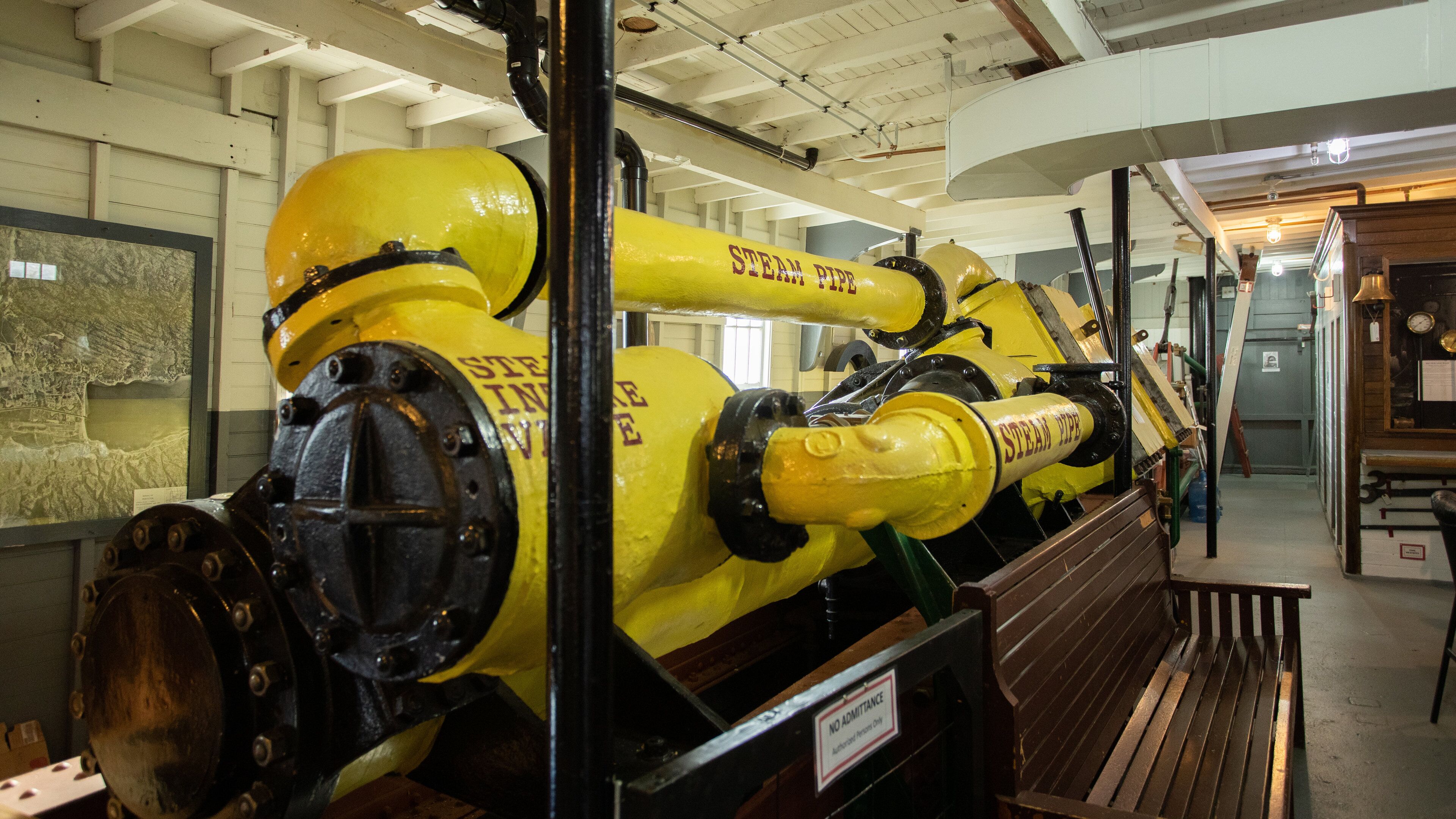 SS Sicamous showing interior views and heritage elements