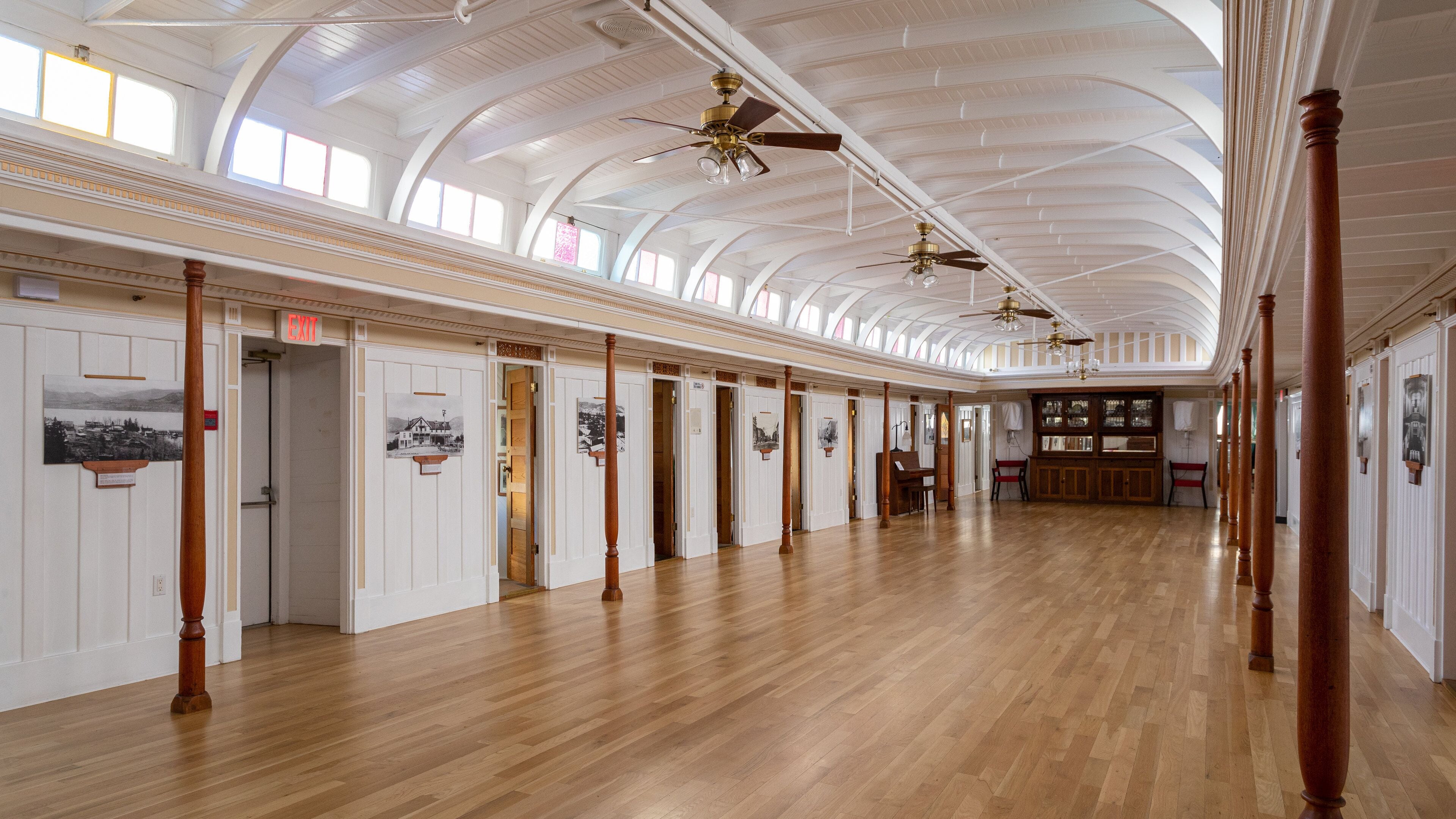 SS Sicamous showing heritage elements and interior views