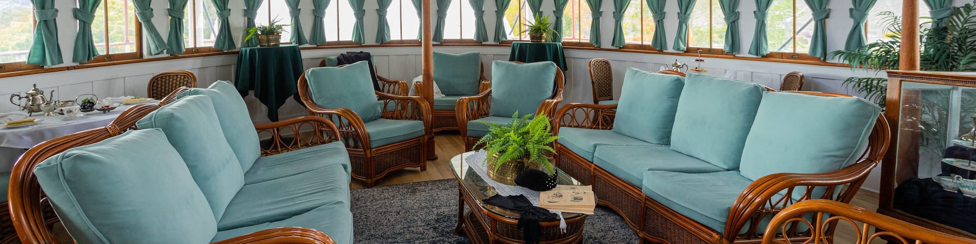 SS Sicamous featuring interior views