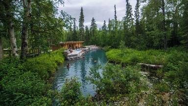 nestled in the wilderness of northern BC, lies a small wilderness hot spring maintained beautifully BC parks, this amazing spot is just the right balance of nature and comfort boasting temperatures ranging from hot to cooler the farther down the river you go. #Adventure