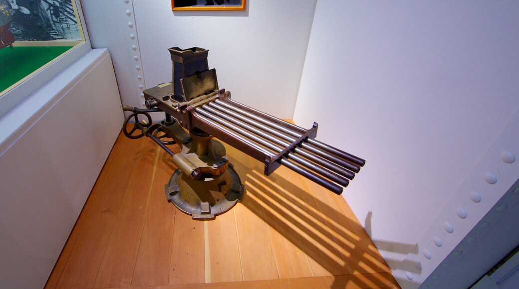 Maritime Museum of British Columbia showing interior views and heritage elements