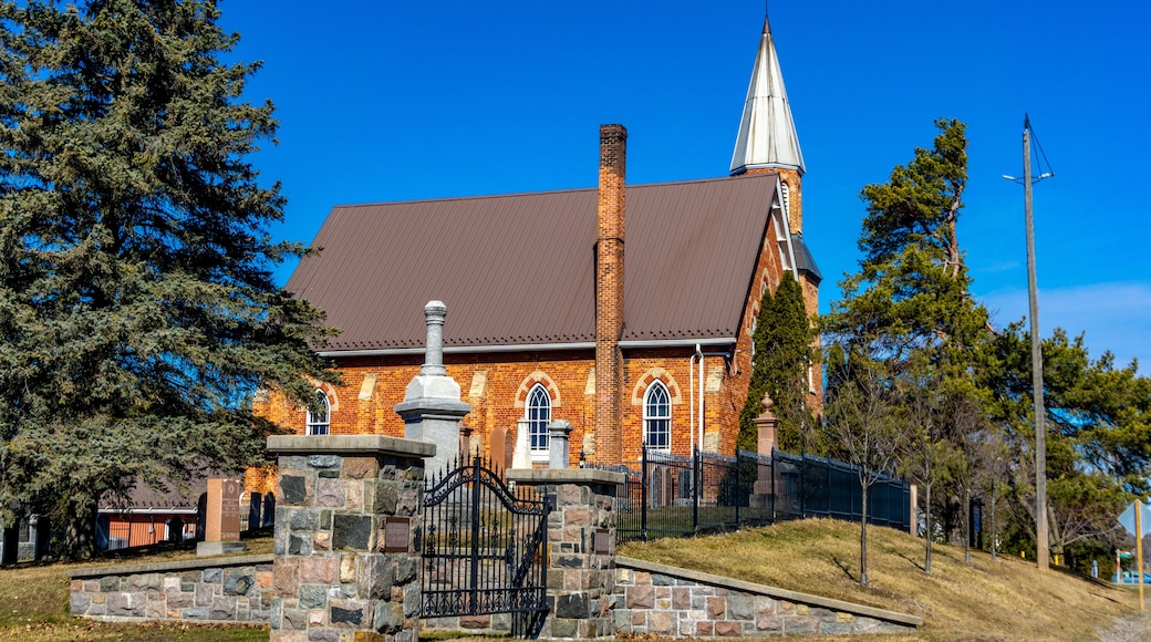 Melville Mission Church in Markham, Ontario, Canada - constructed in 1864.