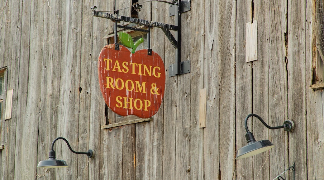 County Cider Company featuring signage
