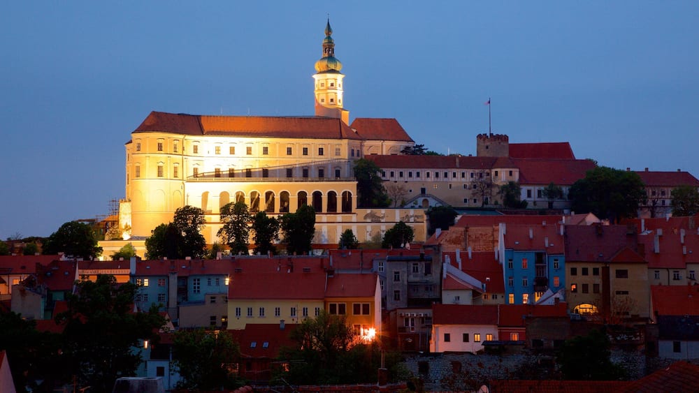 Moravie-du-Sud mettant en vedette ville