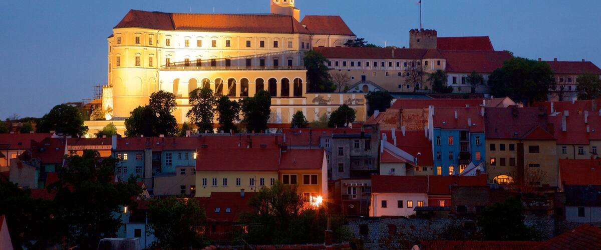 Südmährische Region das einen Stadt