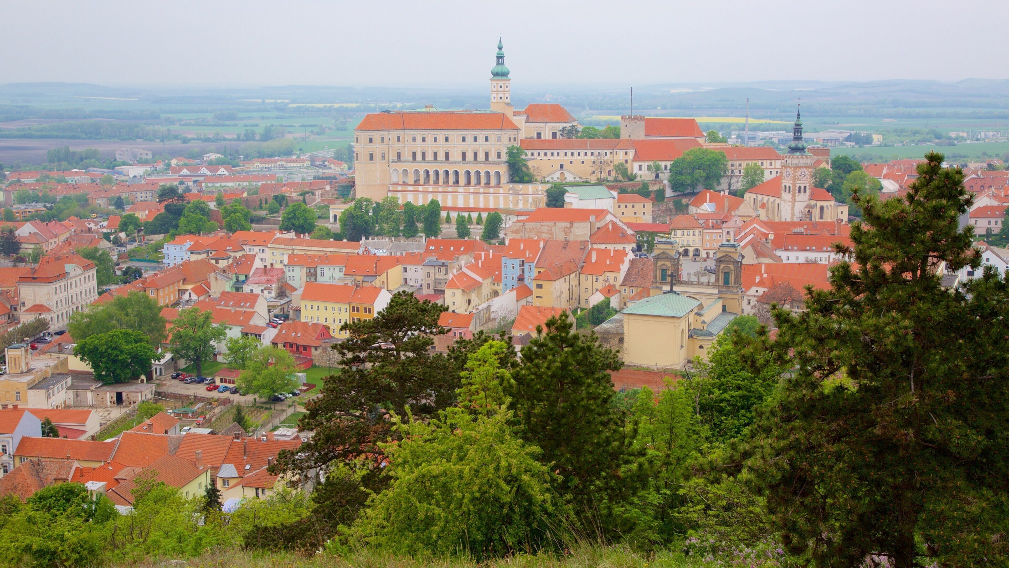 Morávia do Sul mostrando uma cidade