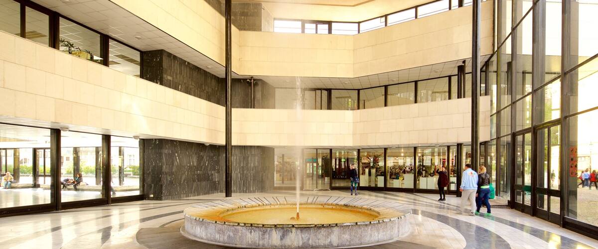 Karlovy Vary showing interior views