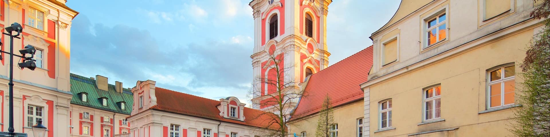 Poznan featuring a city