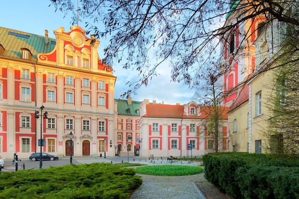 Poznan featuring a church or cathedral