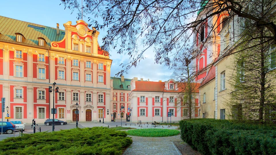 Poznan showing a church or cathedral