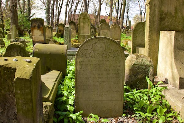 Krakau das einen Friedhof