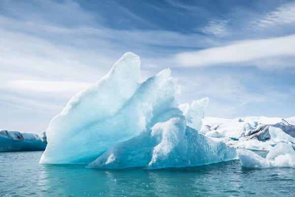 Jokulsarlon glacier ice lagoon, Iceland