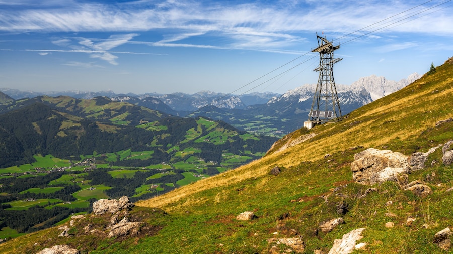View from the Kitzbüheler Horn mountain