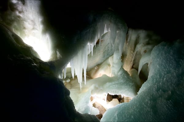 Obertraun das einen Höhlen und Innenansichten