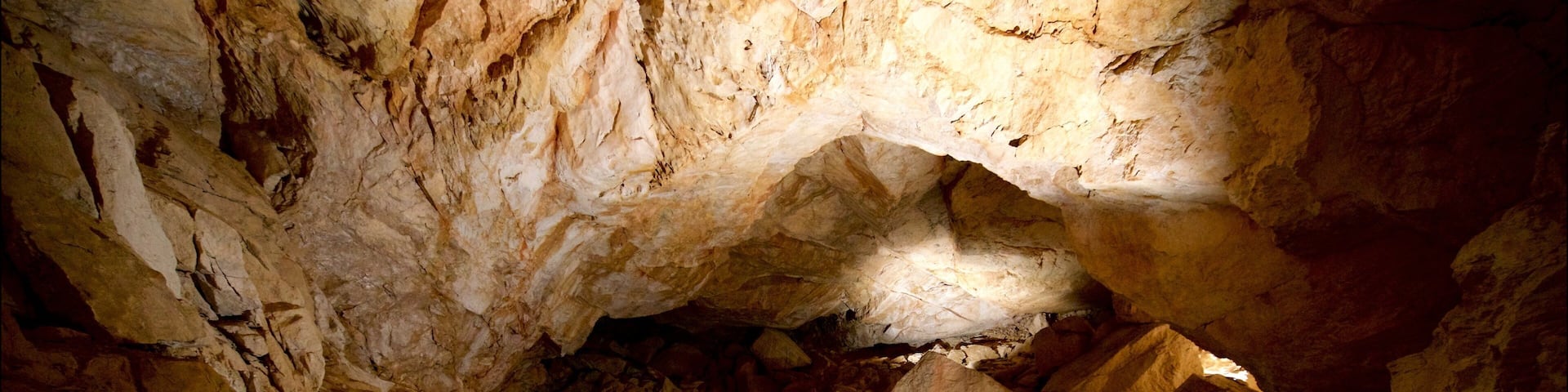 Obertraun showing interior views and caves
