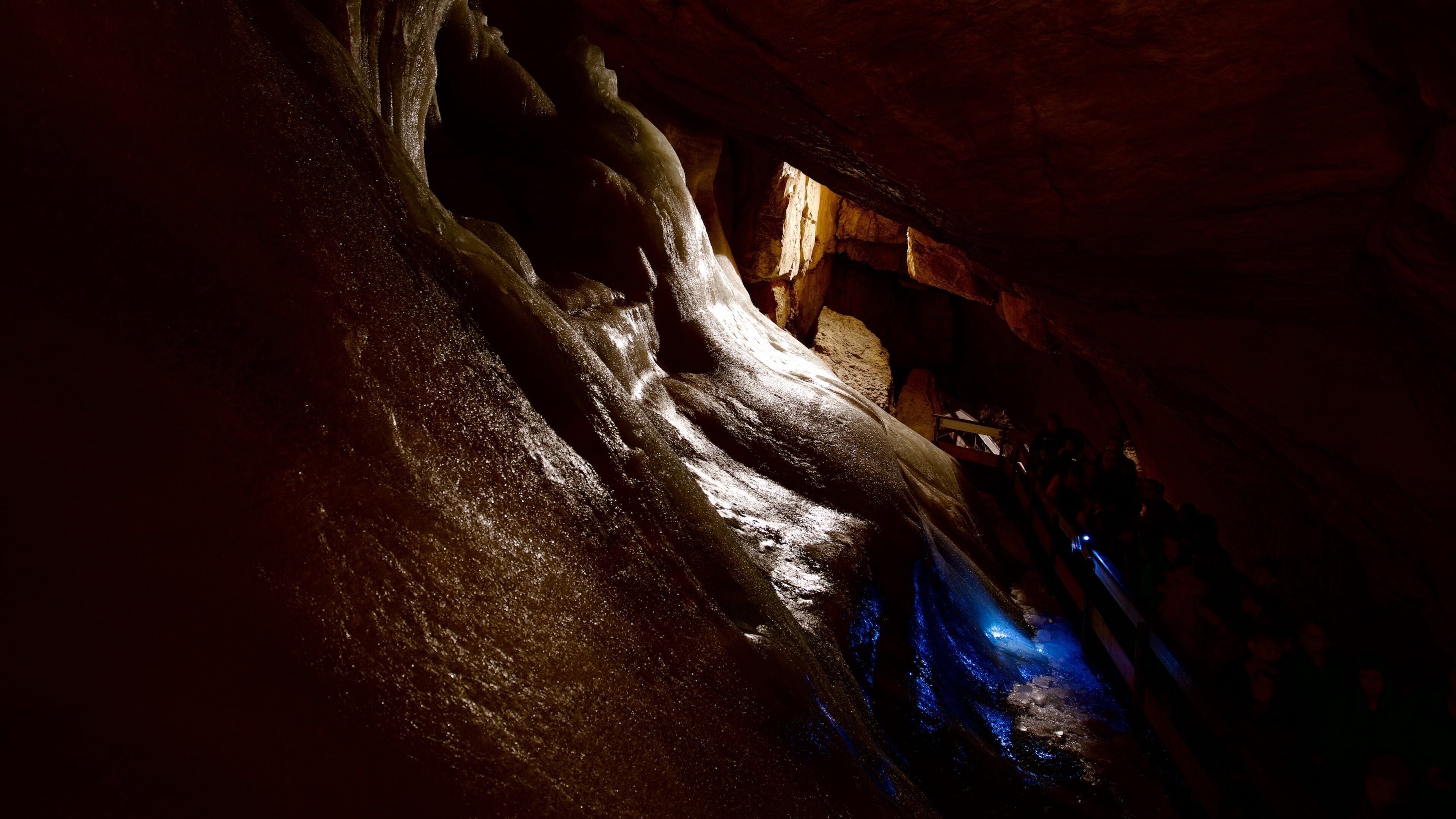 Dachstein Ice Caves which includes caves