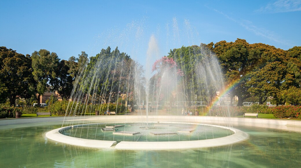 Rose Garden which includes a fountain