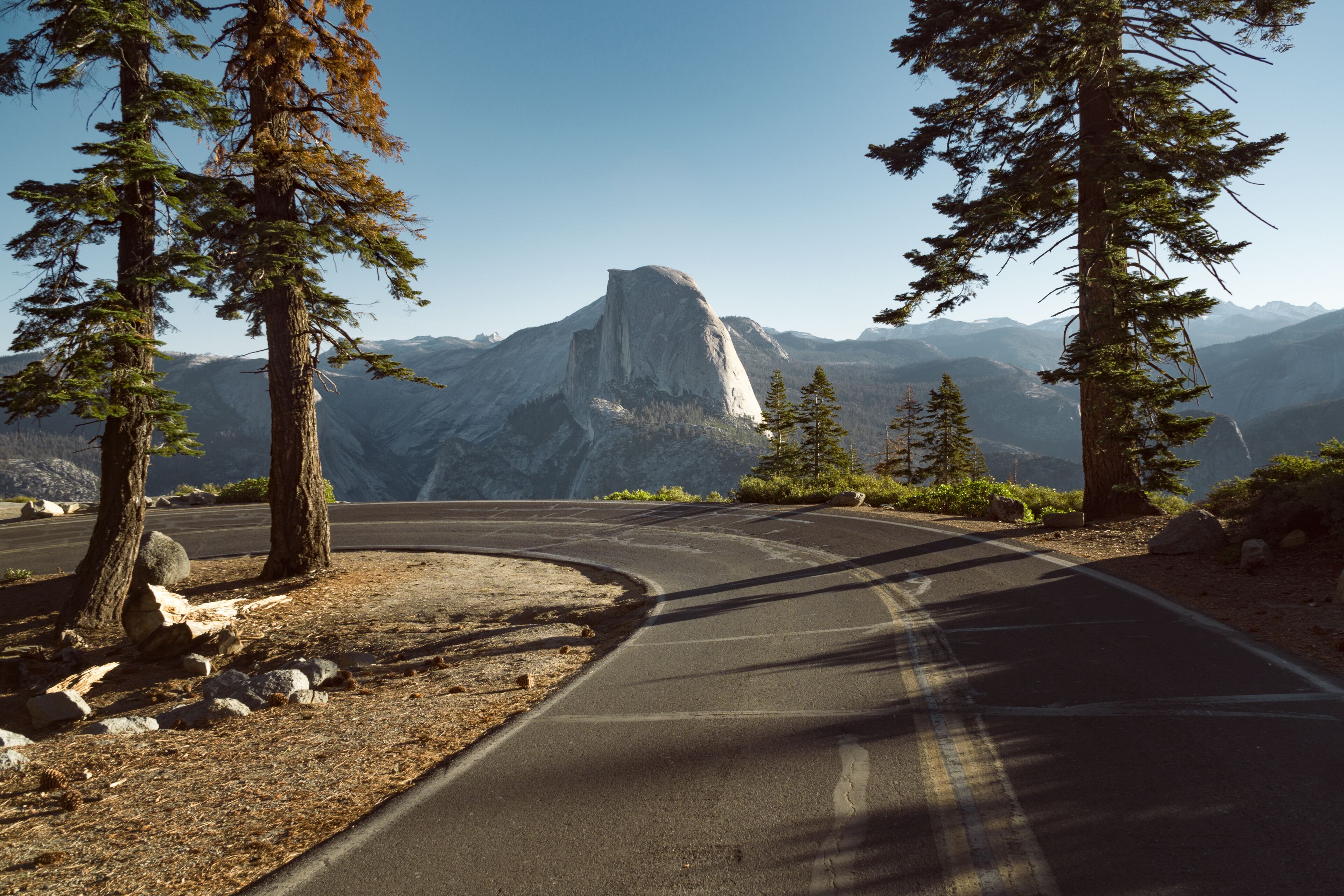 Straße zum Glacier Point, Yosemite National Park