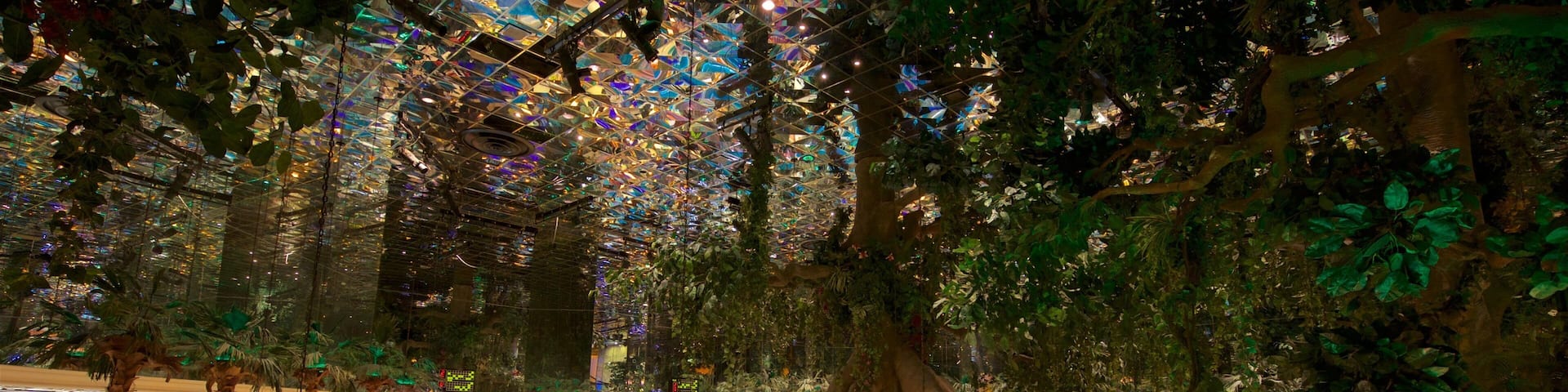 Peppermill welches beinhaltet Kasino und Innenansichten