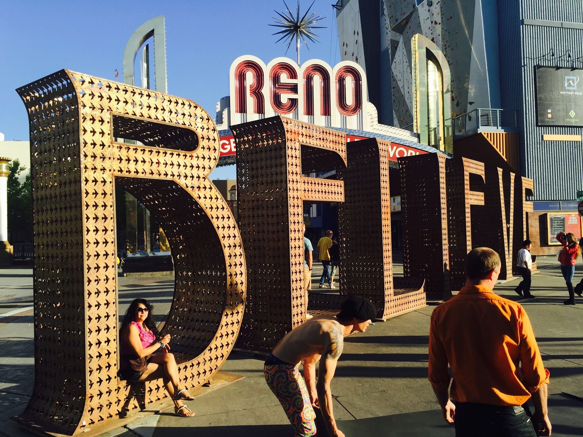Some Burningman Art on display by the Reno Arch!

#Perspectives