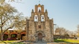 Mission Espada featuring heritage architecture and a church or cathedral