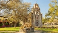 Mission Espada featuring heritage architecture and a church or cathedral