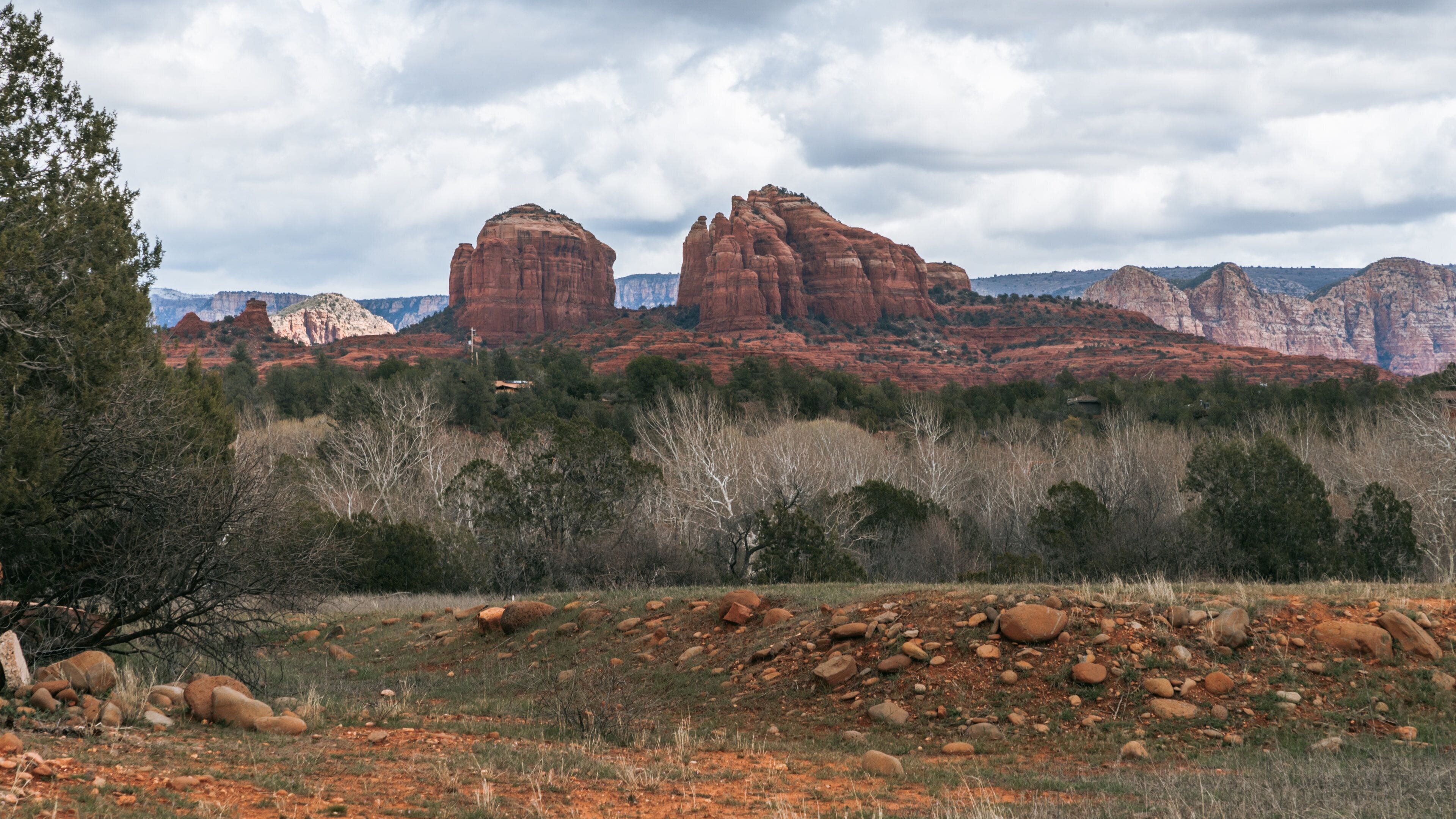 Red Rock State Park featuring landscape views and a gorge or canyon