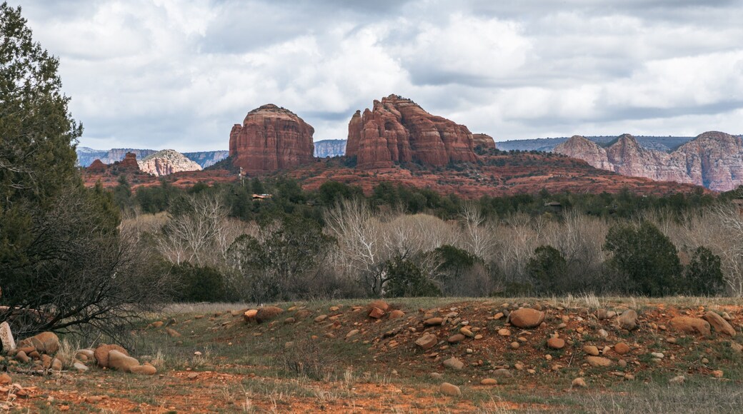 Red Rock State Park featuring landscape views and a gorge or canyon