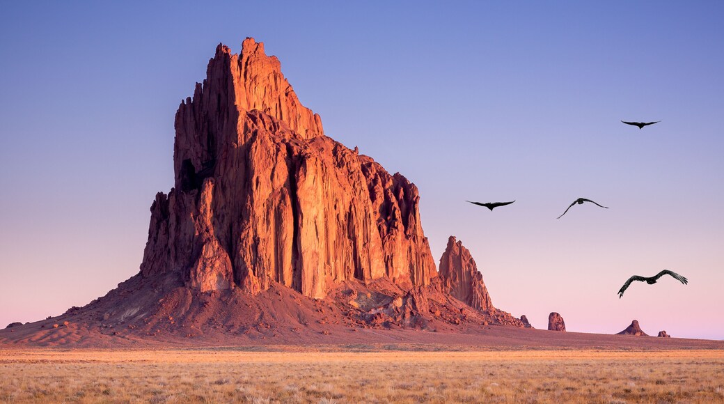 Shiprock New Mexico Southwestern Desert Landscape