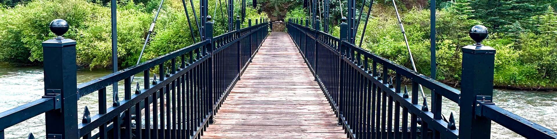 Keystone Bridge in McGraw Memorial Park