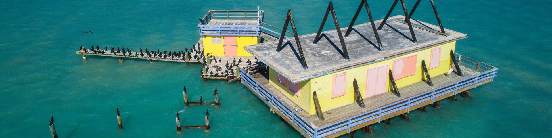 Stiltsville Miami Florida homes on stilts