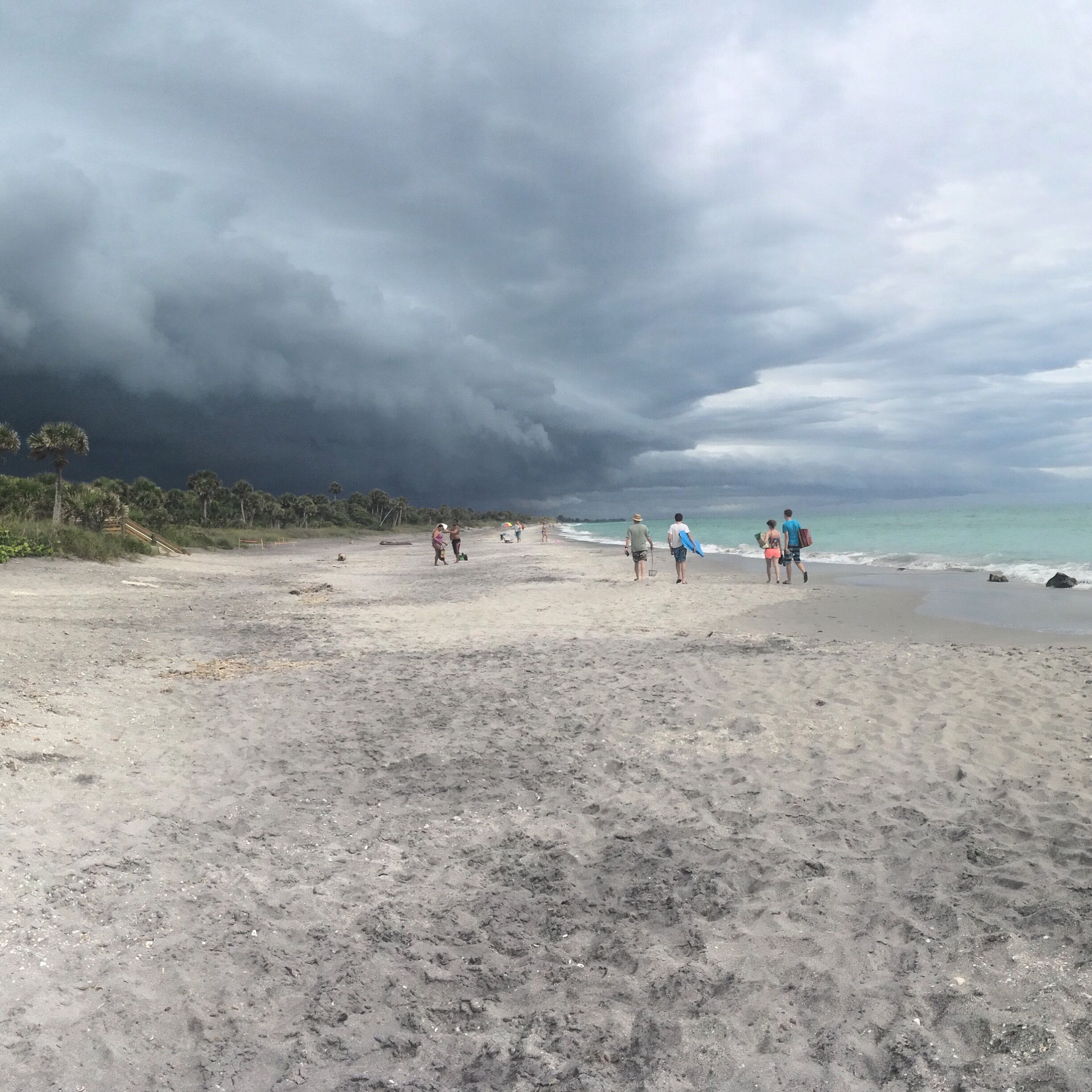 The calm before the storm. 