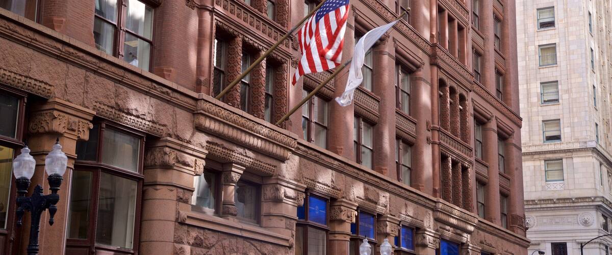 Rookery which includes a city and heritage elements