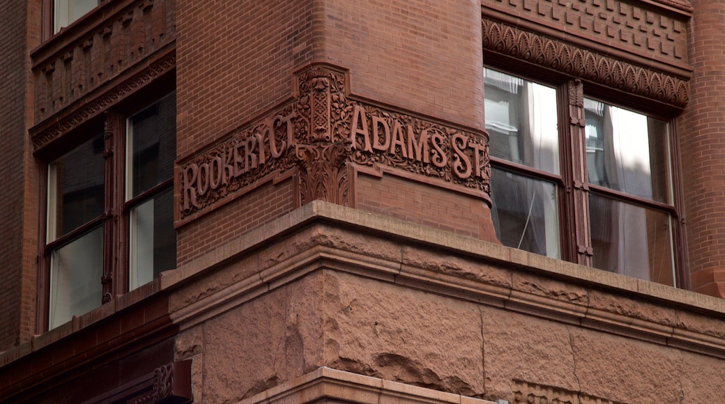 Rookery showing heritage elements