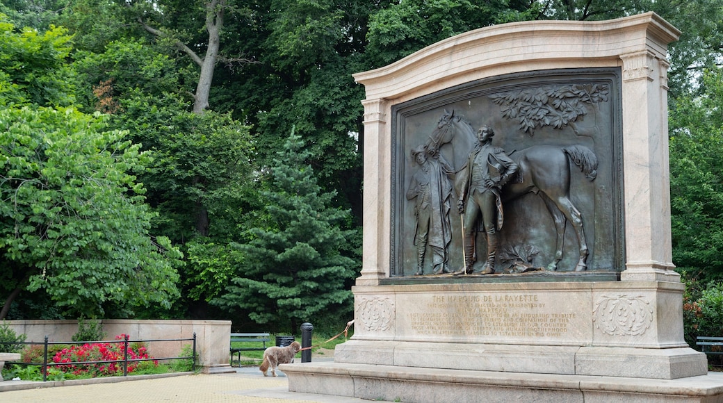 Prospect Park Bandshell which includes a garden