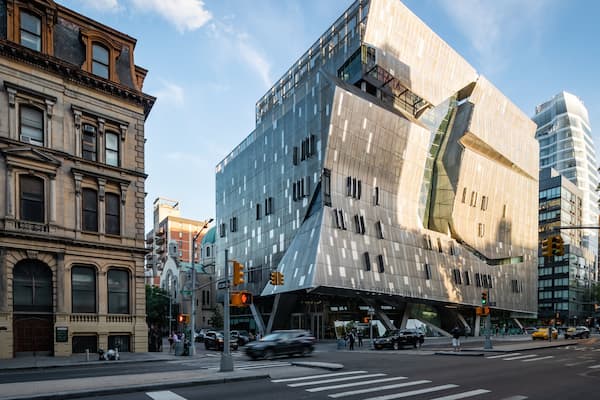 The Cooper Union for the Advancement of Science and Art showing a city, street scenes and modern architecture