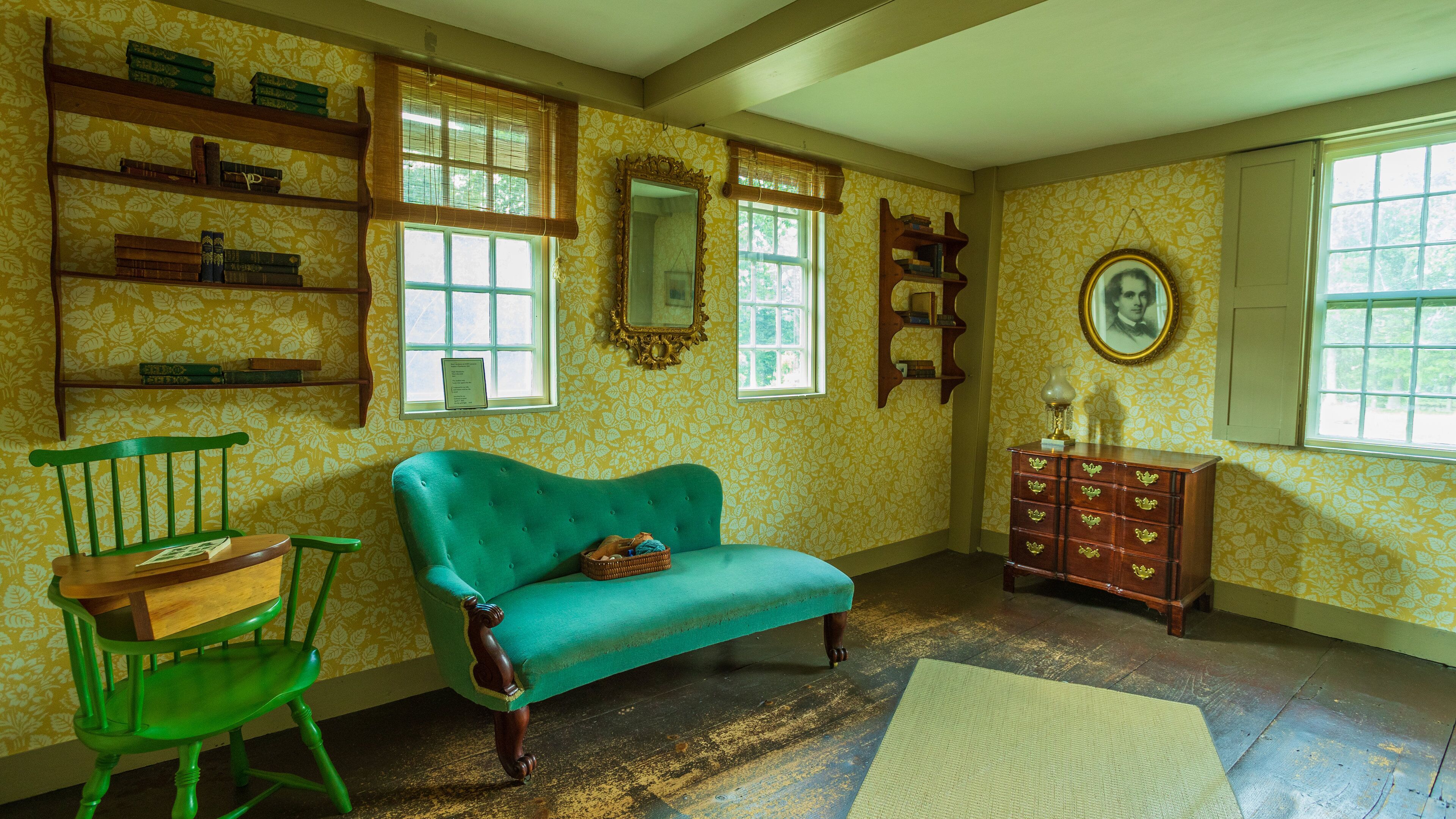 Old Manse showing interior views and heritage elements