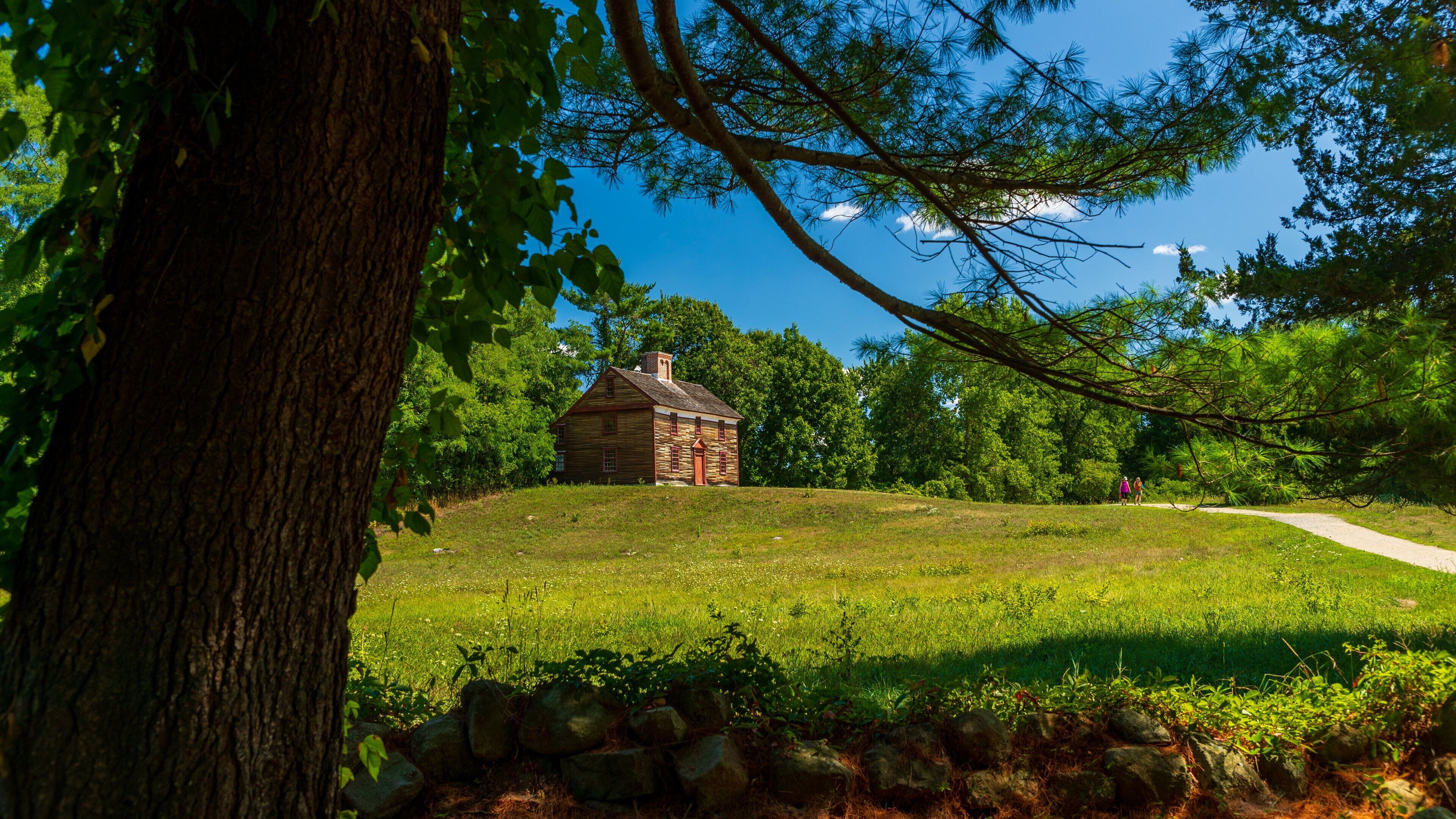 Minute Man National Historic Park showing heritage elements