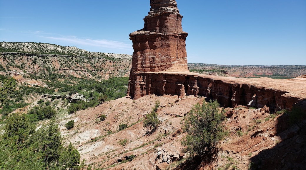 Lighthouse Trail is a must when visiting Palo Duro Canyon (the second largest canyon in the nation). The 6 mile-trail is moderate and good for all levels of hikers. Just be sure to bring plenty of water! Pro tip: try planning your trip in the summer! Even though it's hot, you can catch the TEXAS Outdoor Musical. #LifeatExpediaGroup