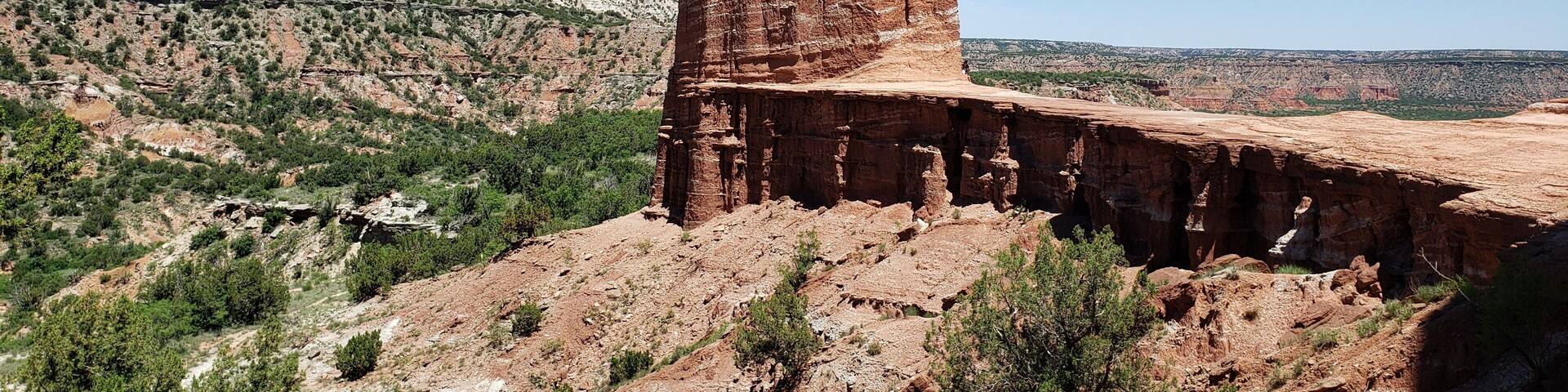 Lighthouse Trail is a must when visiting Palo Duro Canyon (the second largest canyon in the nation). The 6 mile-trail is moderate and good for all levels of hikers. Just be sure to bring plenty of water! Pro tip: try planning your trip in the summer! Even though it's hot, you can catch the TEXAS Outdoor Musical. #LifeatExpediaGroup