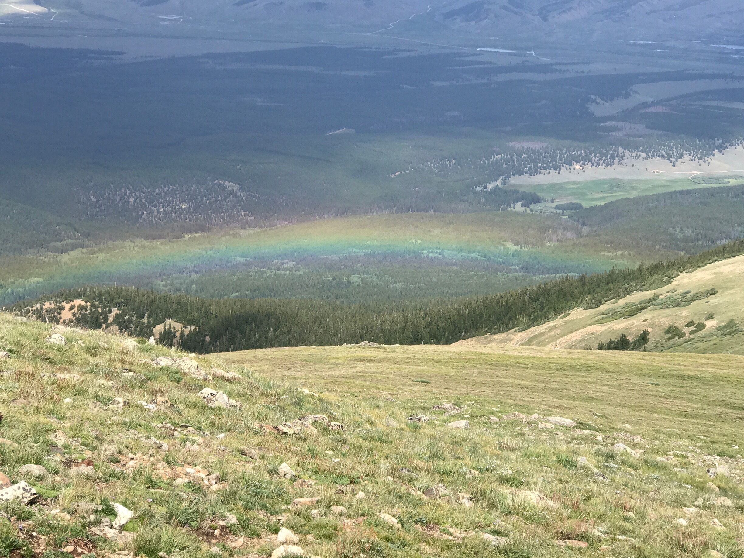 Somewhere over the rainbow