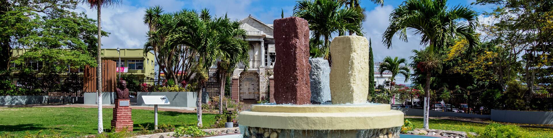 Cecil Charlton Park, Mandeville, Manchester Parish, Jamaica, West Indies, Caribbean, Central America