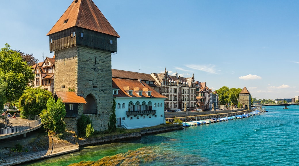 Der Rheintorturm in Konstanz am Bodensee