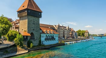 Der Rheintorturm in Konstanz am Bodensee