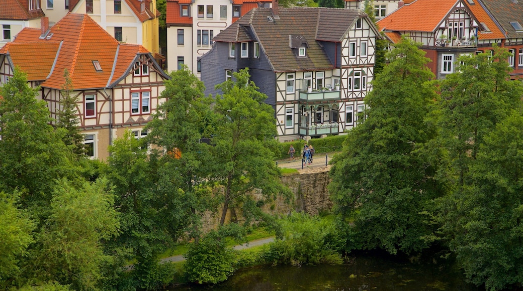 Museum im Zwinger featuring a small town or village and landscape views