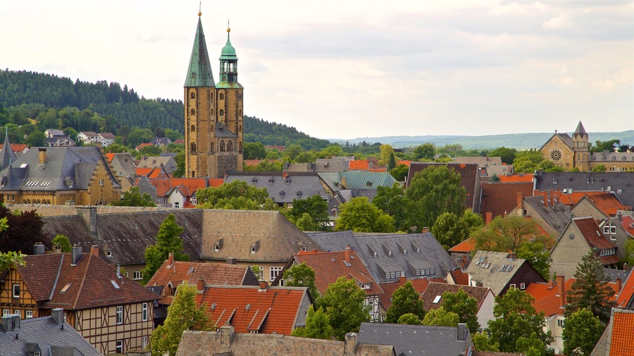 Museum im Zwinger which includes landscape views, heritage elements and a city