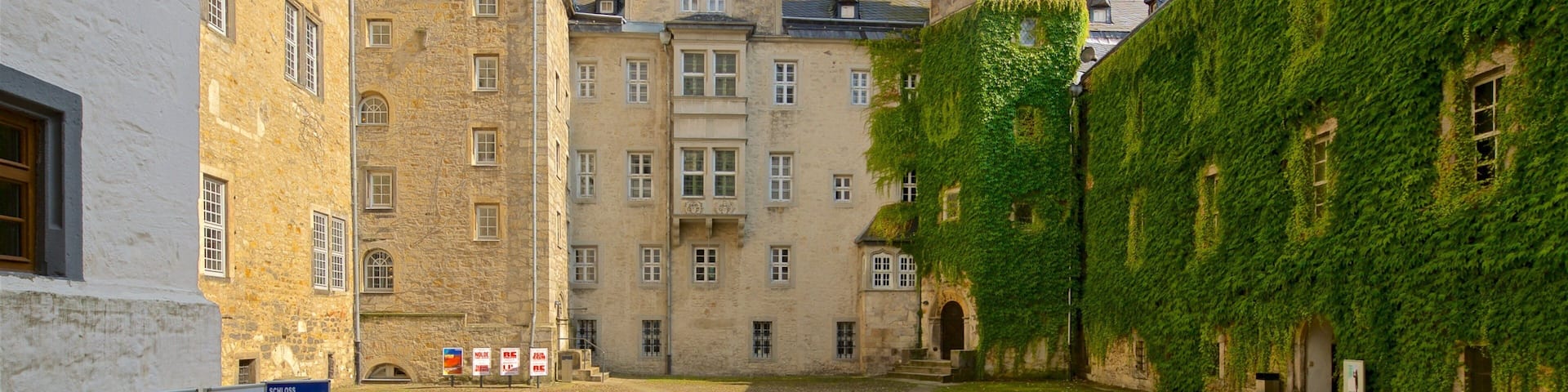 Schloss Wolfsburg featuring heritage architecture