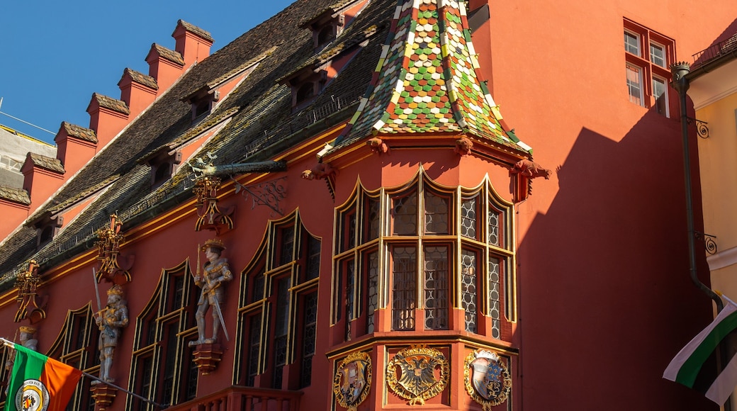 Historical Merchants\' Hall showing heritage elements