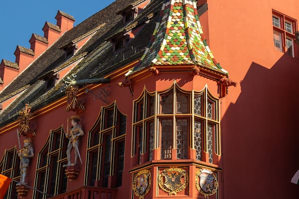 Historical Merchants\' Hall showing heritage elements